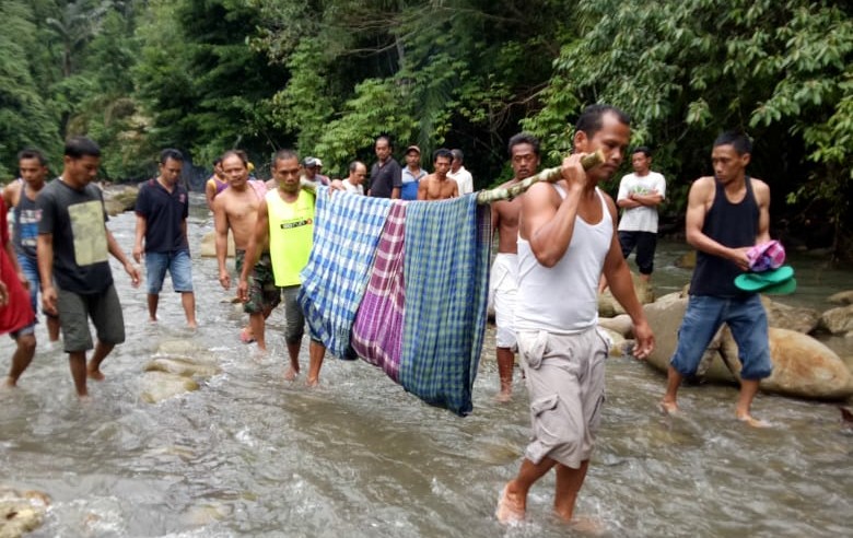 Ramlianto Ditemukan Meninggal  Dunia  di Sungai Bah Bolon 