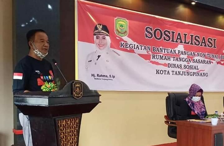 Dinsos Tanjungpinang Gelar Sosialisasi Kegiatan Bantuan Pangan Non Tunai -  Wartarakyat